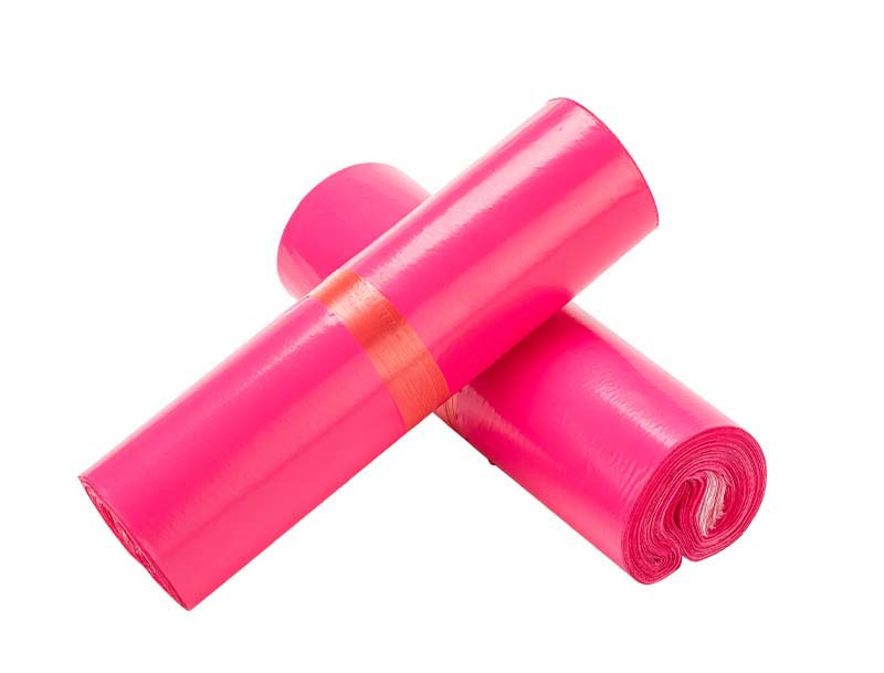 阳明玫红色快递袋-02